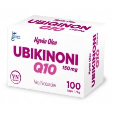 Hyvän Olon Ubikinoni Убихинон Q10 150 mg 100 шт Финляндия Hyvän Olon Ubikinoni Убихинон Q10 150 mg 100 шт Финляндия