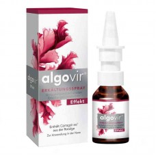 Algovir Effect спрей с каррагелозой из красных водорослей от простуды (20 мл) Германия Algovir Effect спрей с каррагелозой из красных водорослей от простуды (20 мл) Германия