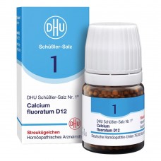 DHU Schüßler-Salz 1 Calcium fluoratum D12 Соль Шюсслера № 1, фтористый кальций D12, шарики (10 г) DHU Schüßler-Salz 1 Calcium fluoratum D12 Соль Шюсслера № 1, фтористый кальций D12, шарики (10 г)